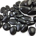 5LB White River Rocks - 2-3 inch High Polished Decorative Pebbles, Stones for Landscaping, Natural River Rocks for Outdoor Décor, Plants,Vase Filler,Fish Tank