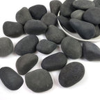 Large River Rocks for Landscaping, 3-4 Inch Mixed Colors Pebbles for Plants and Garden, Premium Rocks for Flower Beds, Indoor Fountains, Paths, Backyards, Fish Tanks(40lbs Bulk)